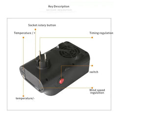 Portable Electric Flame Heater