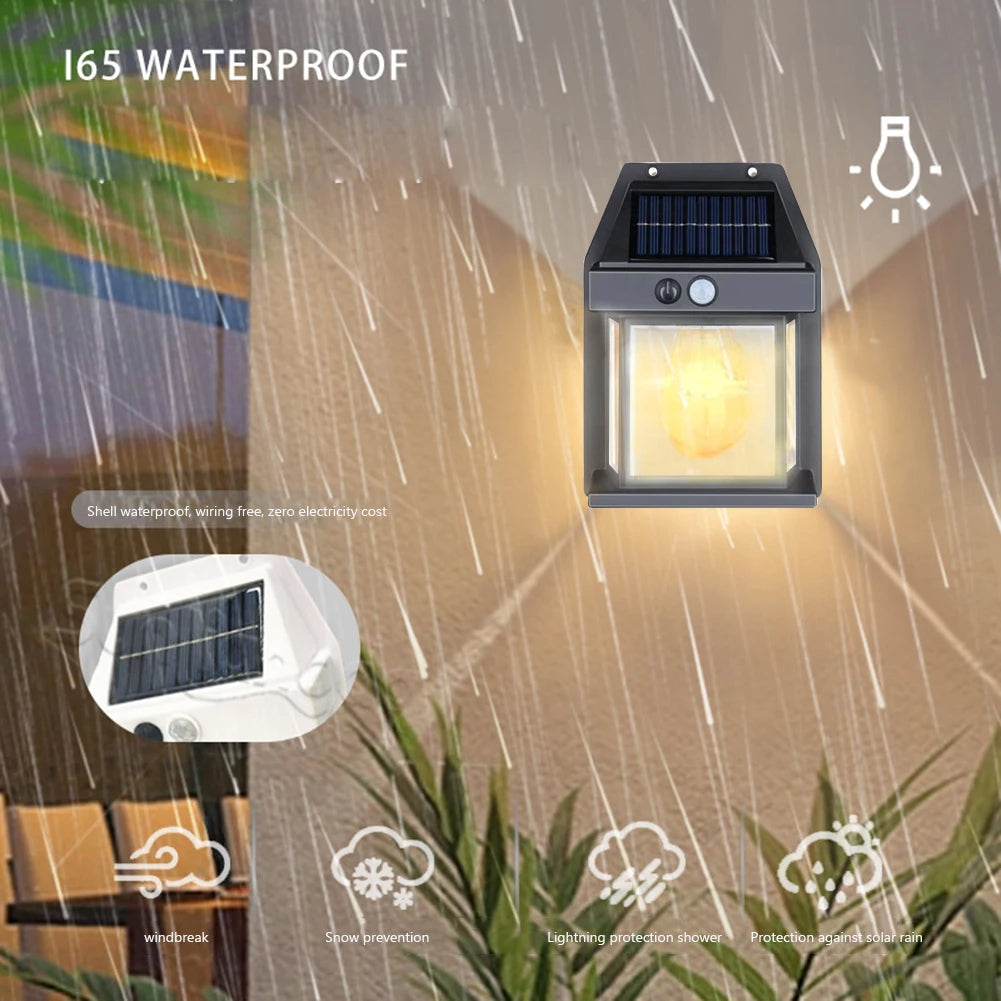 Outdoor Solar Wall Lamp